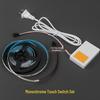 LED Mirror with Touch Sensor, Three-Color Dimmable Light Strip for Beauty Makeup and Bathroom Accessories.