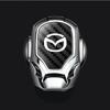 Insignia de Coche Cubierta Protectora de Arranque con un Solo Clic Pegatina Decorativa para Botón de Arranque/Parada Para Mazda 2 3 5 7 CX5 CX7 CX9 MX5 CX30 Skyactiv