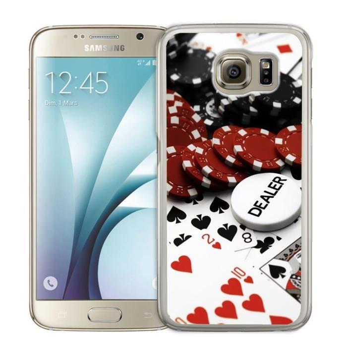 Coque Samsung Galaxy S7 Edge Poker Dealer