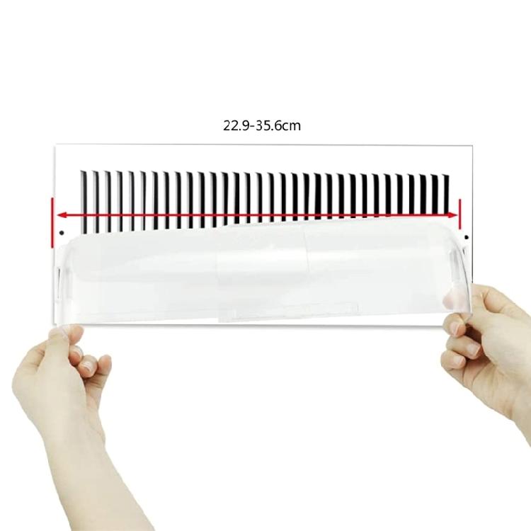 Adjustable Magnetic Vent Deflector Air Deflectors for Vents Sidewall & Ceiling