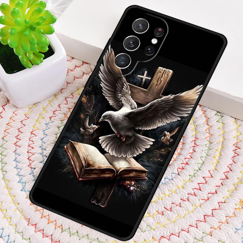 Faith Cross Cool Phone Case for Samsung Galaxy note 10 pro S26 Ultra S23 S24 FE S25 S21 S22 PLUS shockproof Cove