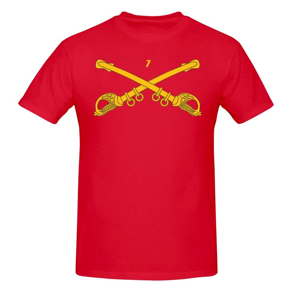 Funny Army 7th Cavalry Unisexs Printed Tshirt Unisex T Shirtunisex