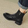 Fashion 2024 New Autumn Women Shoes Chelsea Women Boots Winter Block Ankle Boots for Women Zapatos De Mujer Womens Chunky Boots