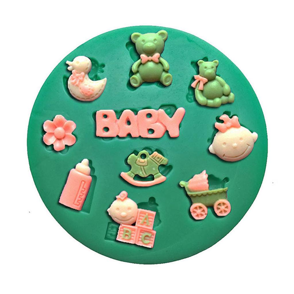 Cake Mould Silicone Material Fondant Molds Chocolate Moulds Baking Accessories 24 Styles Choose for Kitchen Baking Candy