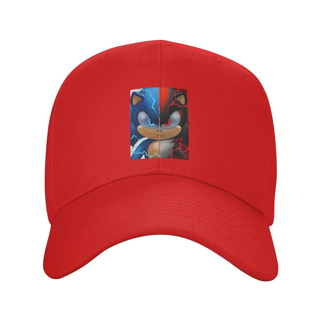 Unisex Baseball Hats Sonic Shadow Outdoor Streetwear Summer Sports Baseball Caps Hip Hop Cap Casquette Hats