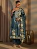 Women Designer Pure Gold Crush with Heavy Embroidery Sequence Work Salwar Suit