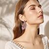 Earrings Jewelry Exaggerated Full Rhinestone Tassel For Women Summer
