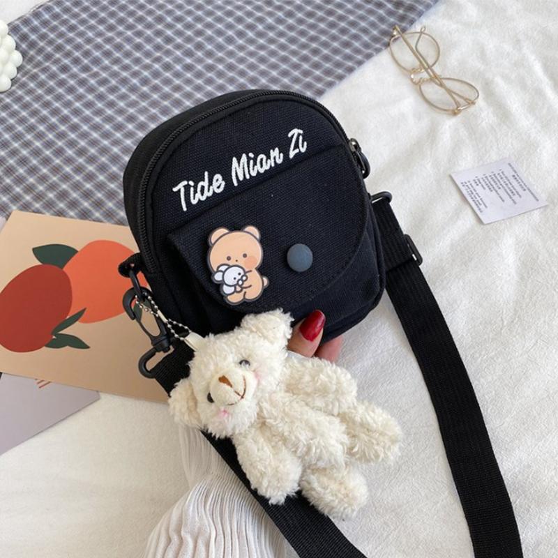 Bags For Women Fashion Mini Shoulder Messenger Bags Female Simple Street Crossbody Canvas Bag Mountaineering Bag Christmas Gifts