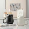 Glückskatze Tee-Trennung Teetasse Kreative Wasserbecher Kaffeetasse Trinkkeramiktasse Bürobecher mit Deckel Filter Trinkgeschirr Tassen