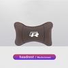 Keychain Leather Car Seat Headrest Memory Foam Comfort Neck Pillow Auto Interiors For Volkswagen VW T5 ID3 Tiguan GTI RLine Golf RB6