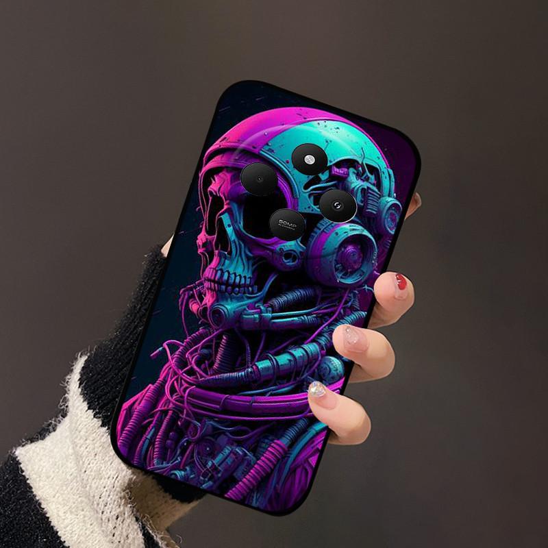 Für Redmi 14C 4G Weiche Hülle 14R Stilvolle Cartoon-Bemalte TPU-Silikon-Handyhülle Für Xiaomi Poco C75 4G 5G Stoßfeste Coque Hüllen