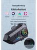 Y10 Wireless Bluetooth Motorcycle Helmet Headset