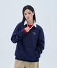 BAKKEN [Women] Hidden Button Rugby Collar Sweatshirt Bk7826 (4 Colors)