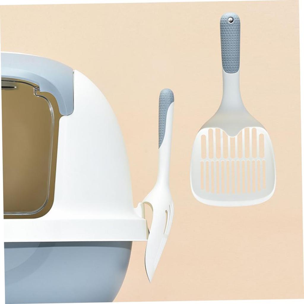 Cat Litter Scoop with Graduated Sifting Holes - Long Handle for Effortless Cleaning Durable  Ergonomic