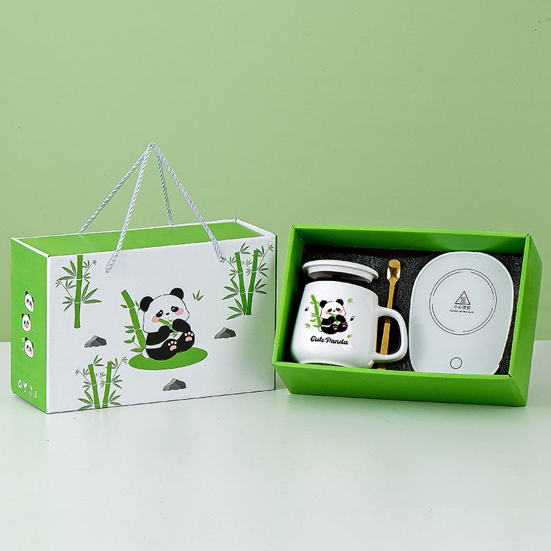 55° Temperature-Regulating Ceramic Coffee Mug Gift Set