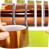 Gold Finger High Temp Heat Resistant Tapes Polyimide Adhesive Battery Wire Insulation Antistatic Circuit Board Protection Tape