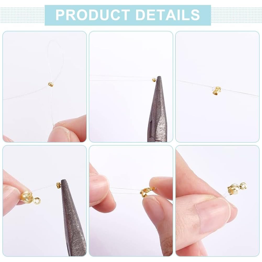 2000Pcs Brass Crimp Beads, Rondelle, Light Gold, 2x1.2mm, Hole: 1.2mm