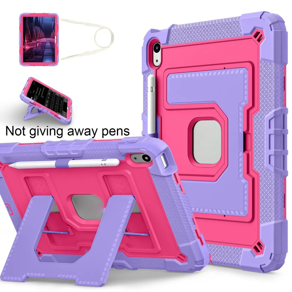 EVA Case For iPad 10th Air 5 4 10.9 Air 11 A16 11th M2 M3 Pro 10.2 8th 9th mini 7 6 Kids Shockproof Stand Tablet Cover