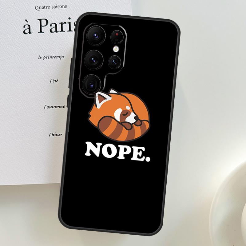 Red Panda Cute Animal Case For Samsung Galaxy S26 Ultra S25 S24 S22 S21 S23 Ultra Plus S10 S20 S25 FE Phone Cover