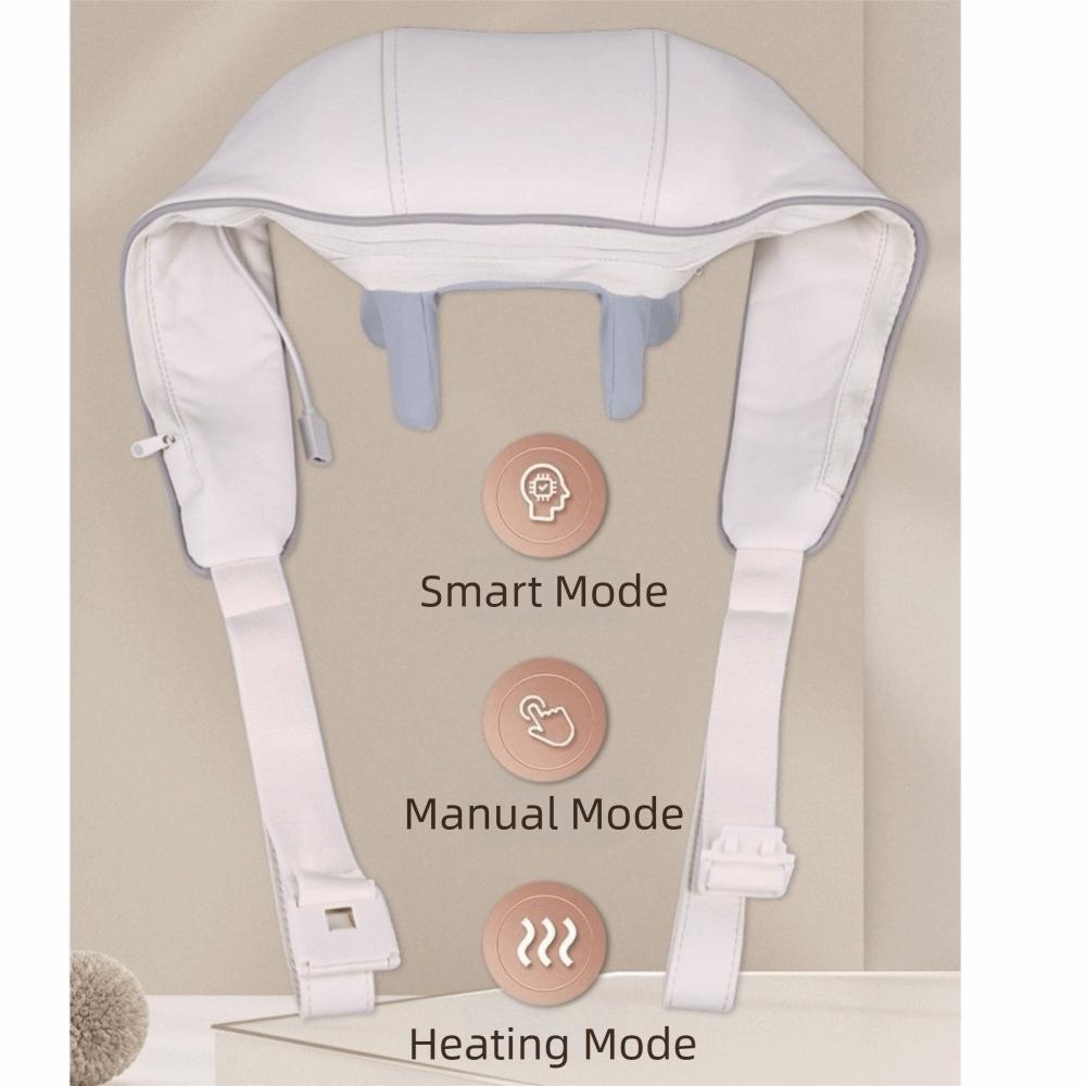 Portable Neck Shoulder Massager Electric Kneading Massage Shawl Cordless Massage Pillow  Fitness