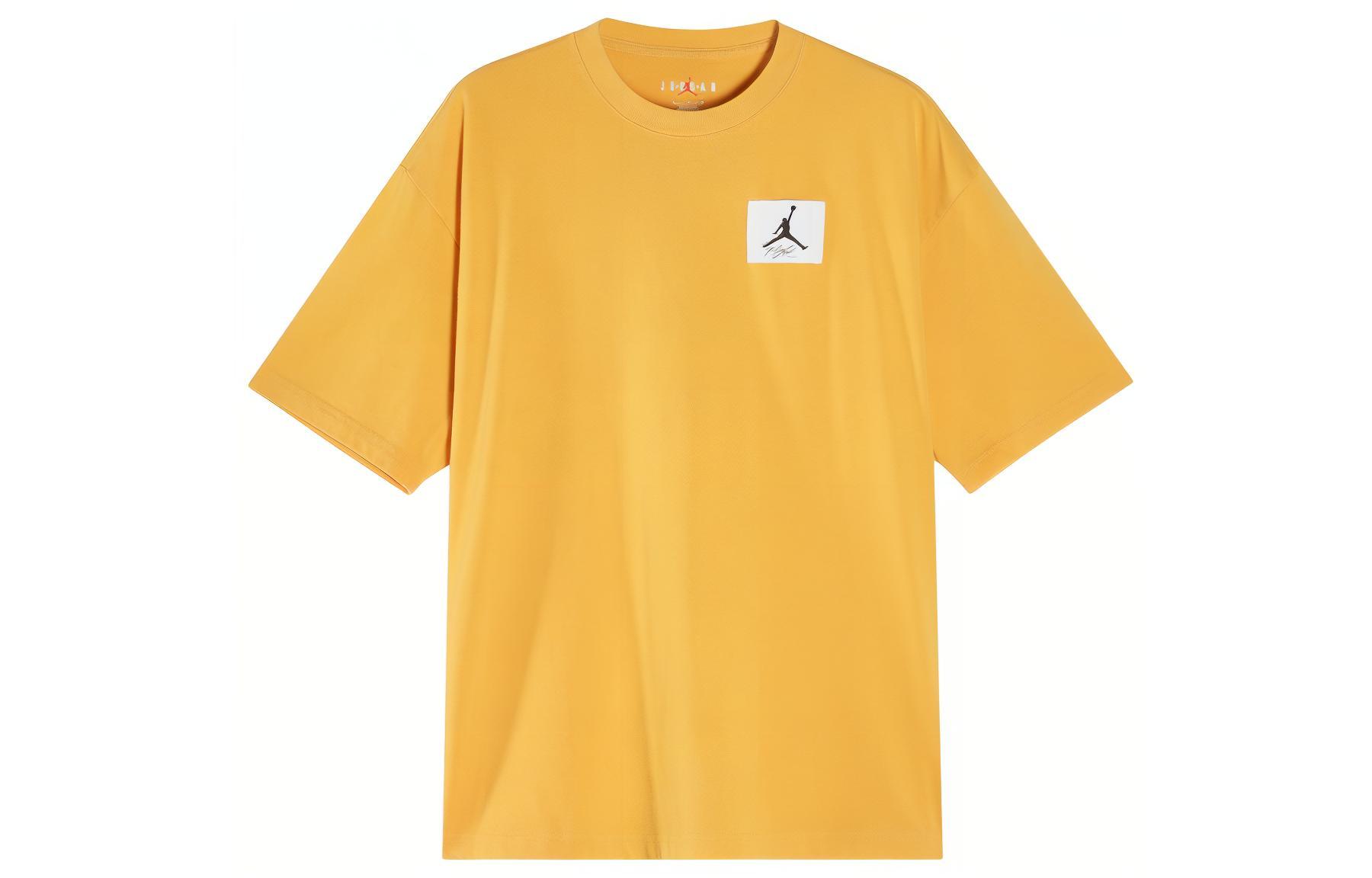 T-shirt Jordan Homme Jaune Ocre L yellow