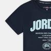 Jordan Comfortable Simple Soft Round Neck Short Sleeve T-Shirt Kids Tops Black HQ7509-010