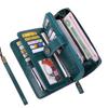 1Pc High Quality Women Wallet RFID Anti-theft Leather Wallets for Woman Long Zipper Large Ladies Clutch Bag Female Purse Card Holder
