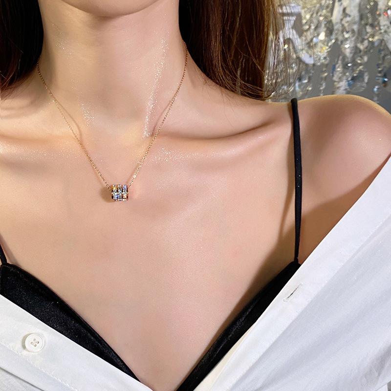 Non-Fading Trendy Titanium Steel Clavicle Necklace for Women - Unique, Stylish, and Simple Waist Chain Jewelry