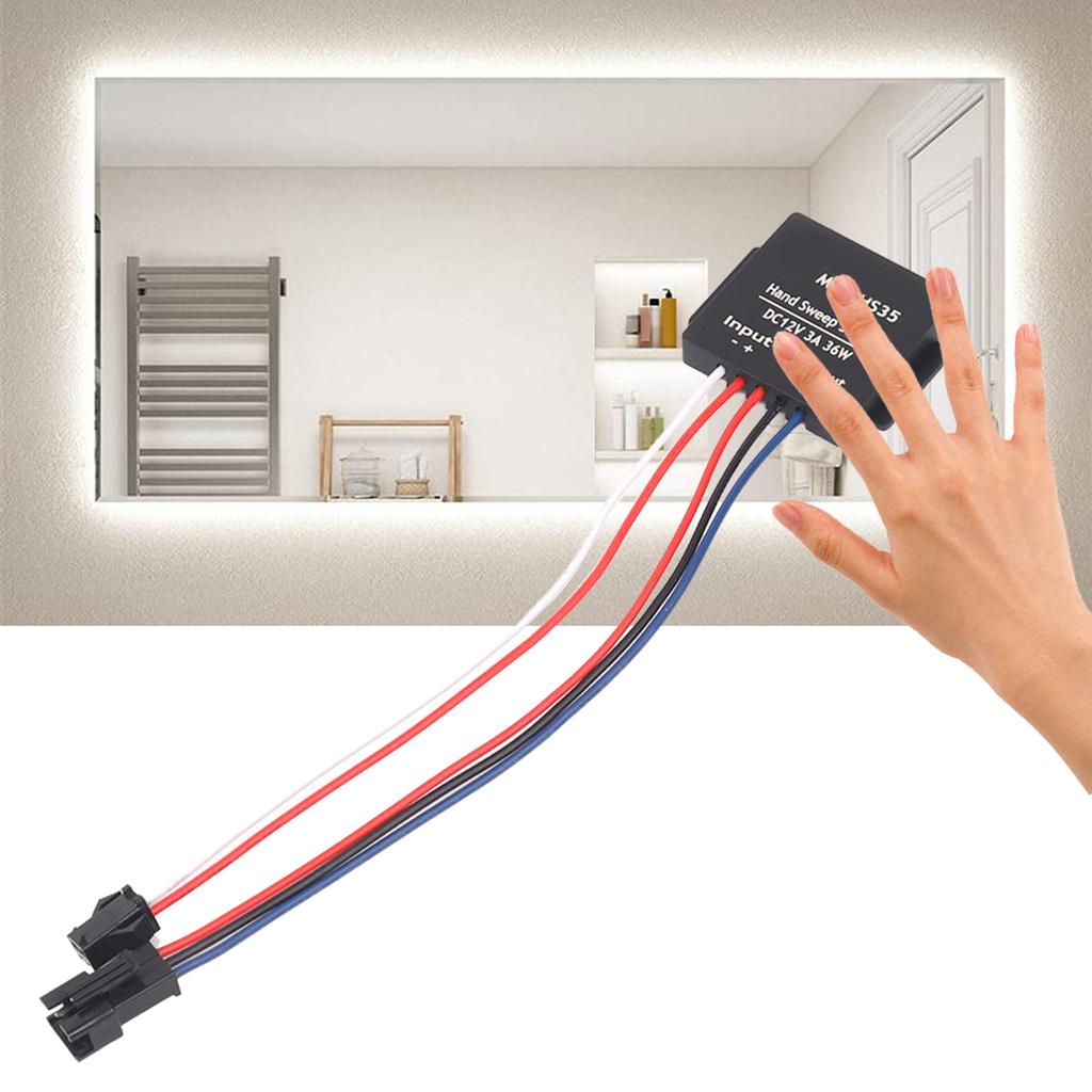 Control Convenabil Rapid al Iluminatului Senzor de Mișcare Comutatoare Inteligente cu Măturare Manuală Soluție Practică de Iluminat pentru Gospodărie