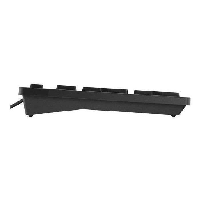 Clavier dell kb216 - usb - azerty - noir - touches multimédias