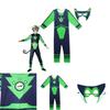 Wild Kratts Kreaturenkraft-Anzug-Kostüm für Kinder mit grünem marineblauem Overall und Maske