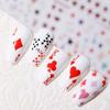 Decals Fashion Interesting Manicure DIY Nail Decoration Poker Nail Art Sticker Playing Cards Design