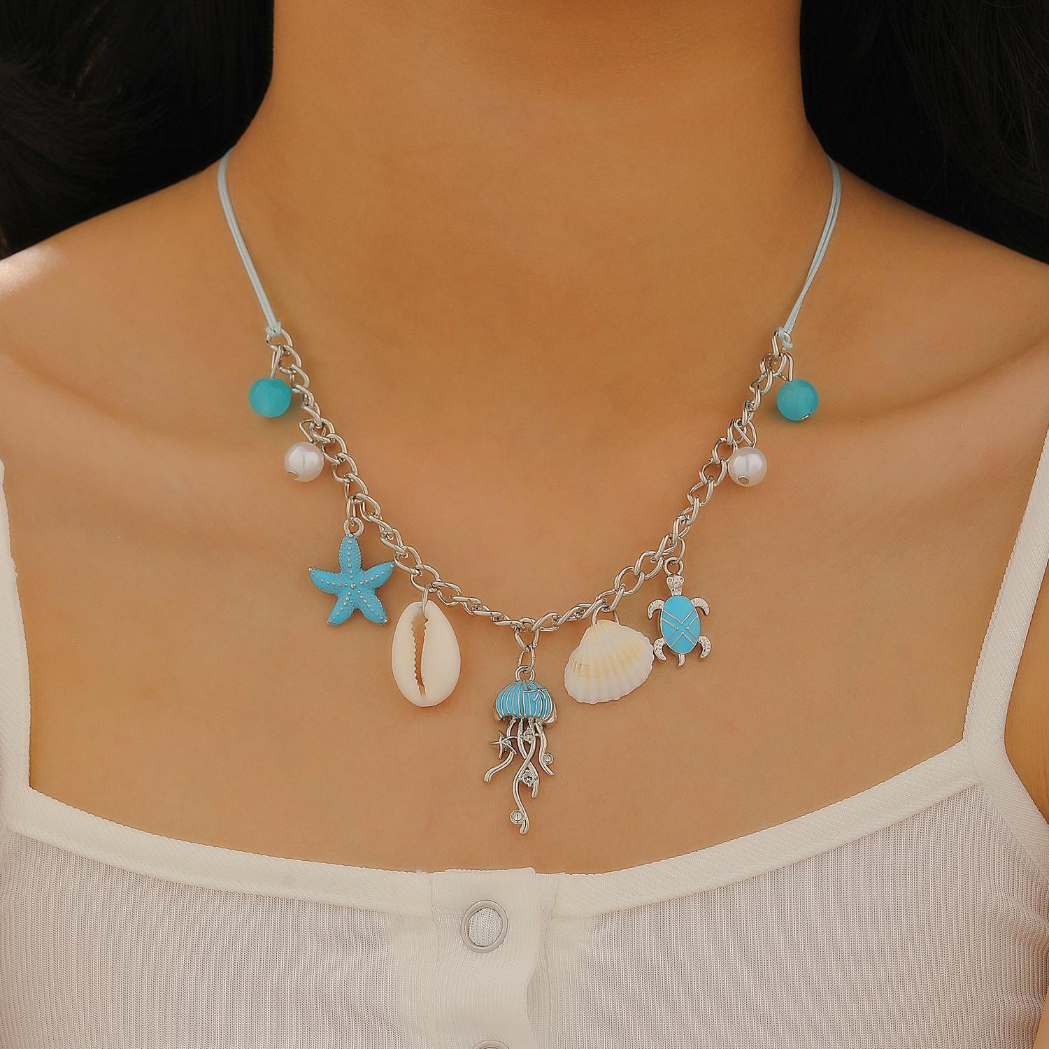 

Fashion Necklace For Women s Jewelry синий