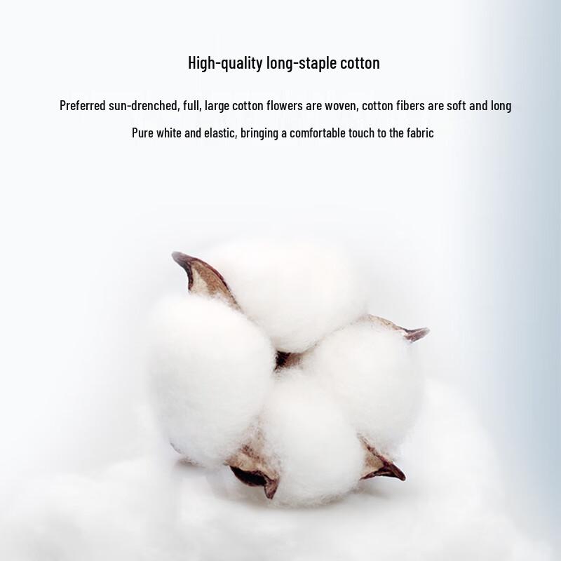 FORTEI Herren Langstapel-Baumwollmischung Rundhals-Sweatshirt