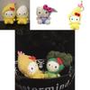 Hellokitty Shrimp Plush Toy Backpack Pendant Cute And Fluffy Kitty Design