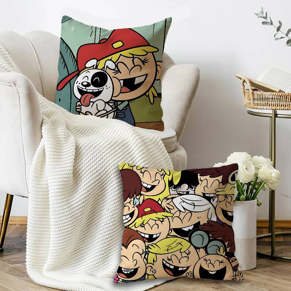 T-The Loud House pillow cover sofa cushion cover home room decoration children gift