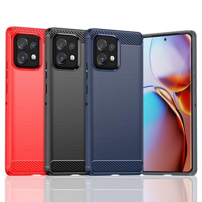 Stoßfeste Handyhüllen mit Panzerung für Motorola Moto Edge 30 40 50 Pro S30 X X30 X40 X50 Ultra einfarbige Hülle weiche Schutzhülle