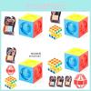 Colorful 5.7cm Educational Puzzle Cube With Unique Earth Shape For Kids Fun
