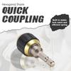 Power Tool-2pc 1/4 Sechskantschaft Schnellkupplung 60mm Bohrmaschine selbstsichernde Pleuelstange