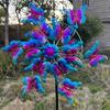 Removable Metal Windmill Rotating Wind Collectors Rotator Gardening Plug Pinwheel  Lawn