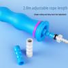 Adjustable Bamboo Jump Rope for Kids & Beginners: Ideal for Kindergarten, Primary School, Physical Education, and Weight Loss.