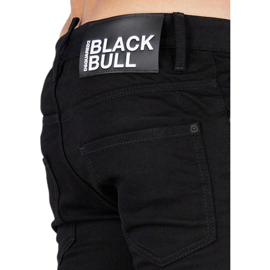 Dsquared2 Kadın Siyah Boğa Kot Kumaşı Kot Pantolon