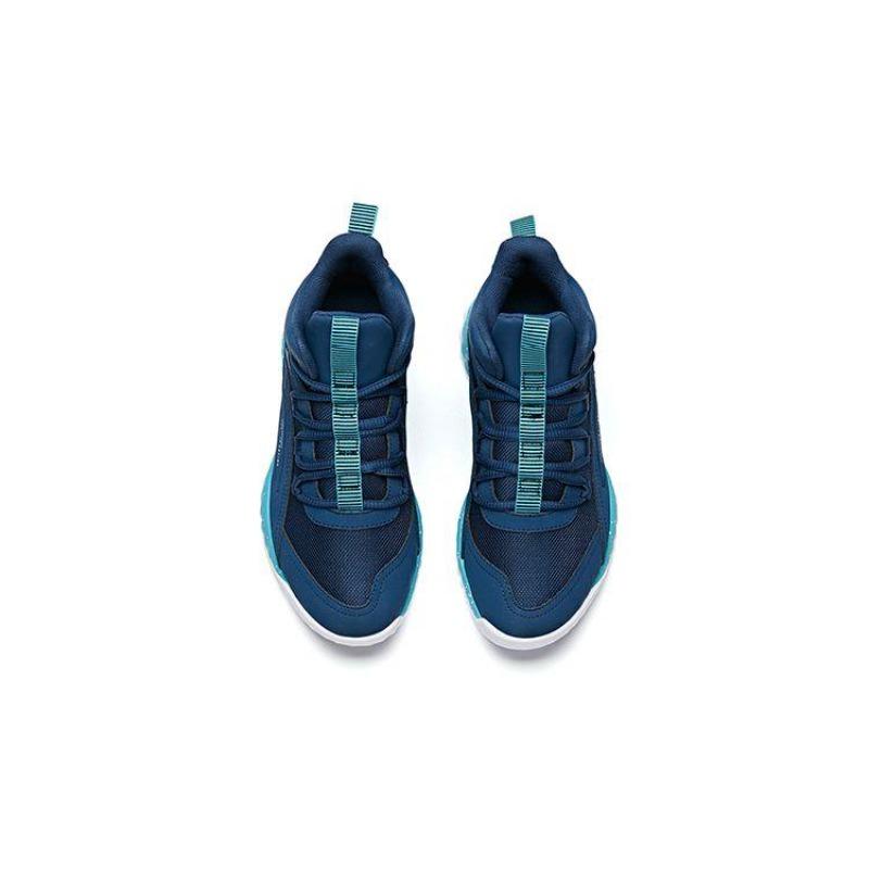 Anta Kids Mid Top Basketball Shoes Unisex Blue 312011115-3