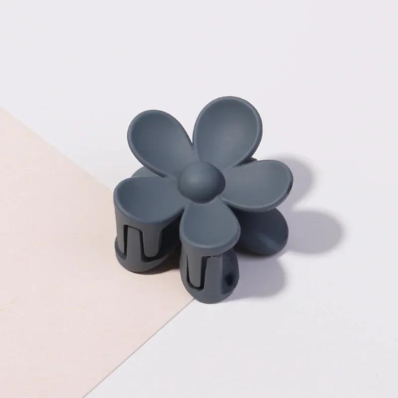 3.5cm 7cm Korea Flower Shape Hair Claw Clips Women Girls Ponytail Hairpin Barrette Headwear Accessories