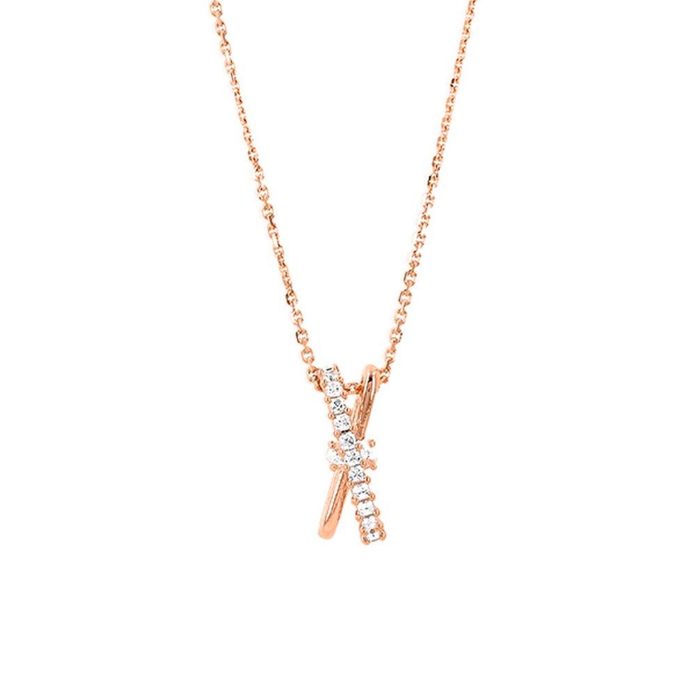 Swarovski 5689788 Hyperbola Twist Necklace