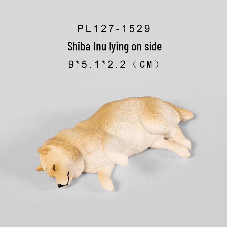 "Simulation Dog Models: Golden Retriever, Bulldog, Shepherd, Corgi, Shiba Inu Collection"