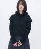 MISEKI SEOUL Raglan Layered Hoodie Set Black