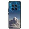 For Infinix Zero 40 5G Case Black Silicone TPU Painted Planet Cover Luxury Animal Case For Infinix Zero 40 4G Luxury FlowerFunda