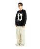 EXERCISE Runner Puzzle Piece Jacquard Knit_Black