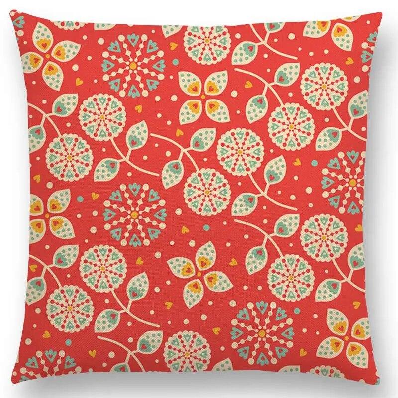 Kissenbezug Heimdeko Niedliches Blumenkissen Designer Hochwertig Sofa Wohnzimmer